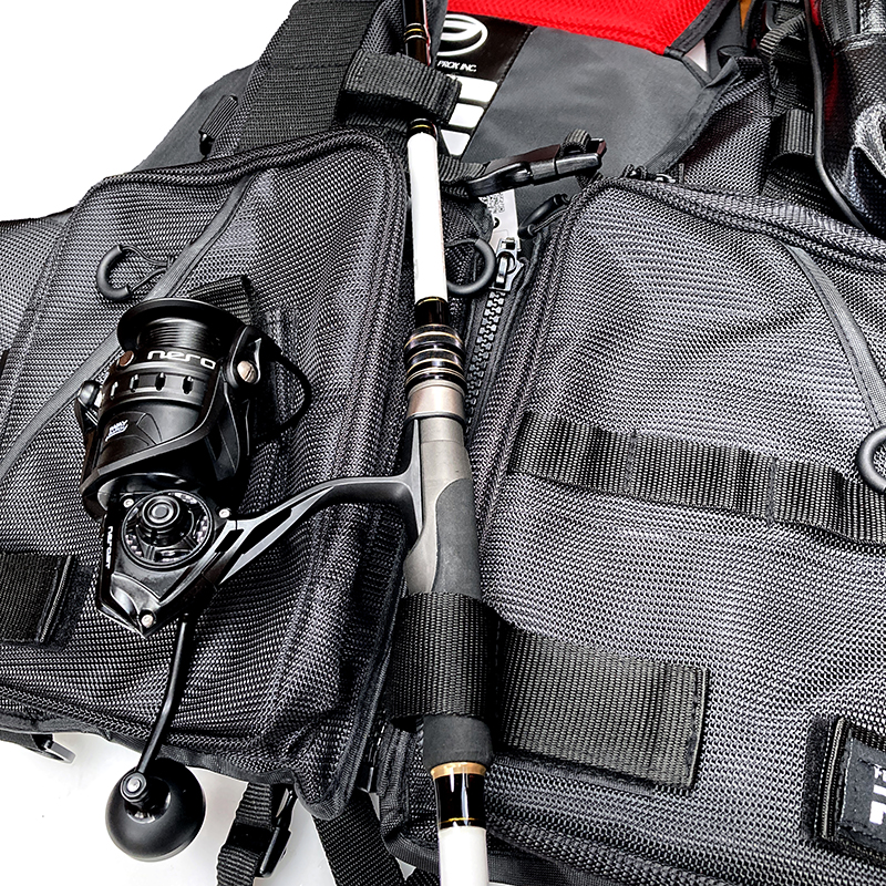 Prox Floating Game Vest PX313SPKR — ca?a sujeta al pecho con la cinta de velcro