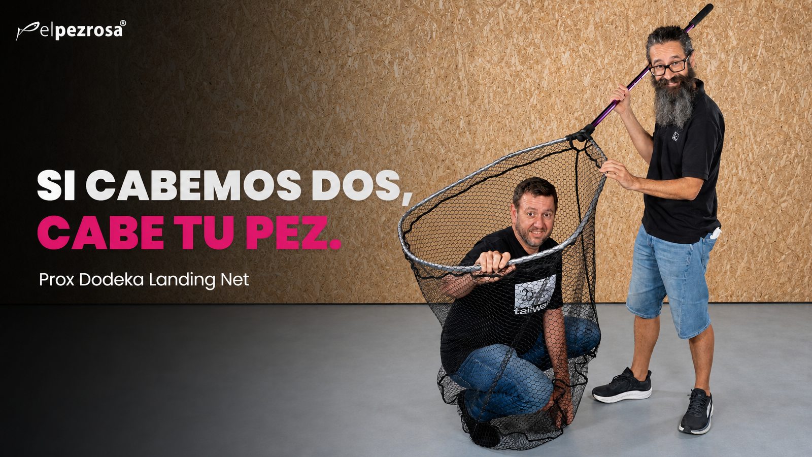 Prox Dodeka: una sacadera grande con red de goma en la que cabemos dos