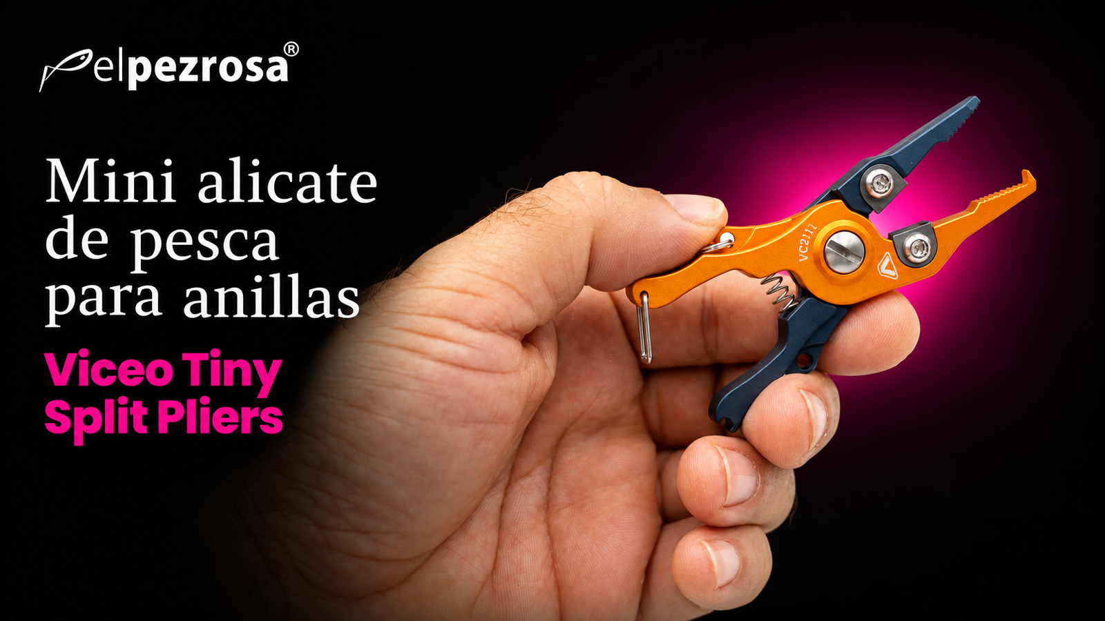 Mini alicate de pesca para anillas que siempre llevarás encima: el Viceo Tiny Split Pliers